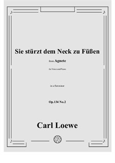 No.2 Sie stürzt dem Neck zu Füßen: A flat minor by Carl Loewe