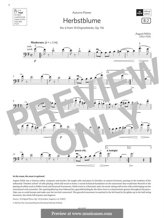 Herbstblume: Herbstblume by August Nölck