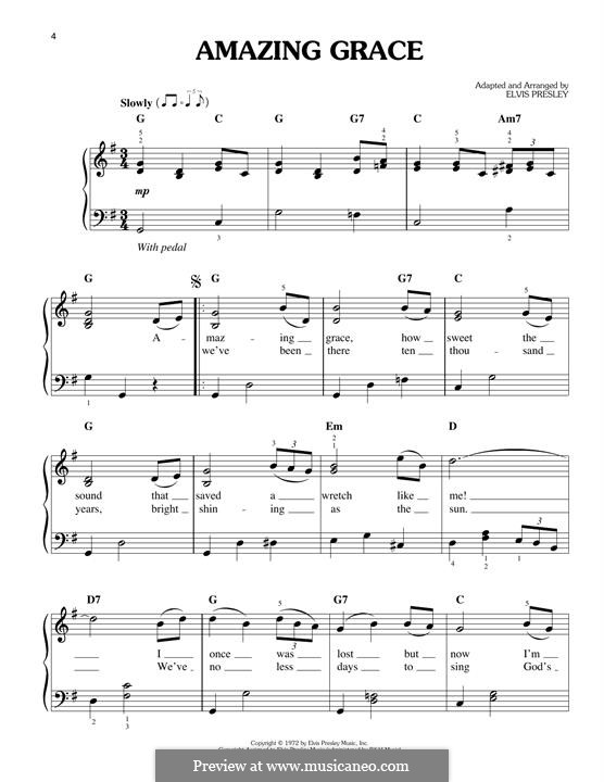Amazing Grace: Amazing Grace by Elvis Presley