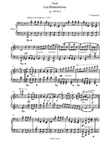 Etude No.4: Para Piano by Johann Friedrich Burgmüller