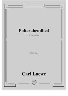 Polterabendlied: A flat Major by Carl Loewe