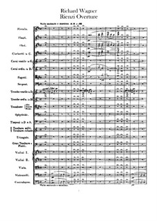 Rienzi, the Last of the Tribunes, WWV 49: abertura by Richard Wagner