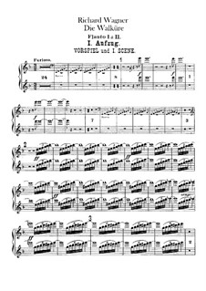 The Valkyrie , WWV 86b: parte de flautas by Richard Wagner