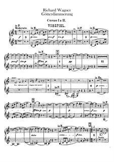 Twilight of the Gods, WWV 86d: Horns I, II part by Richard Wagner