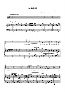 La Paloma (The Dove): For voice and piano + video by Sebastián Yradier