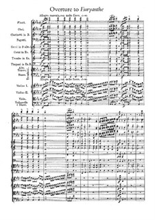 Overture: partitura completa by Carl Maria von Weber