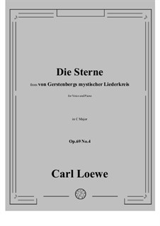 No.4 Die Sterne: C maior by Carl Loewe