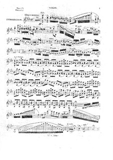 Grand Fantastic Caprice on an Original Theme for Violin and Piano, Op.1: Parte de solo by Henryk Wieniawski