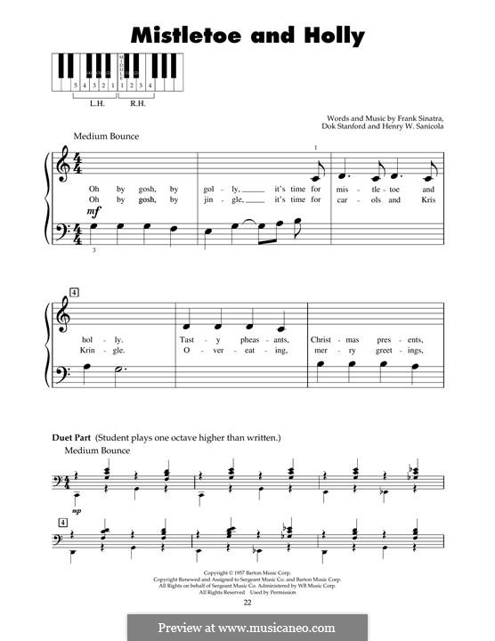 Piano version: para um único musico (Editado por H. Bulow) by Dok Stanford, Henry W. Sanicola