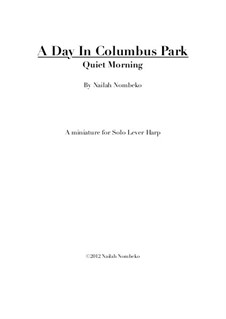 A Day in Columbus Park (Quiet Morning): A Day in Columbus Park (Quiet Morning) by Nailah Nombeko