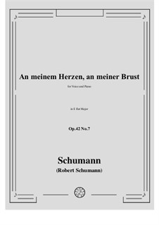 No.7 Here on My Bosom, Here on My Breast: E flat maior by Robert Schumann