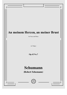 No.7 Here on My Bosom, Here on My Breast: F Maior by Robert Schumann