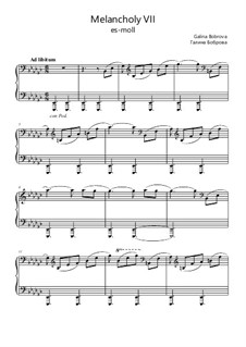 Melancholies: Melancholy 7 by Galina Bobrova