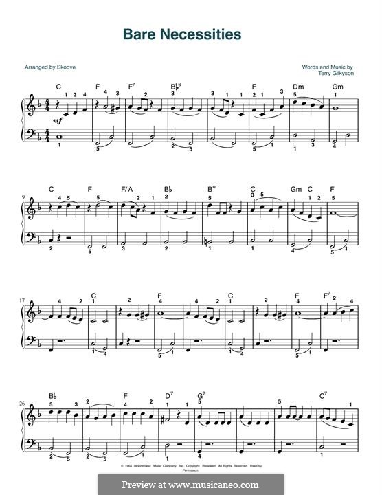 Piano version: para um único musico (Editado por H. Bulow) by Terry Gilkyson