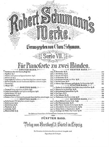 Studies in the Form of Canons, Op.56: set completo by Robert Schumann