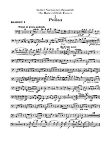 Three Dances: parte fagotes by Bedřich Smetana