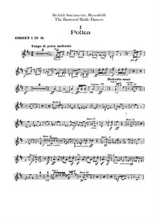 Three Dances: parte Cornetas by Bedřich Smetana