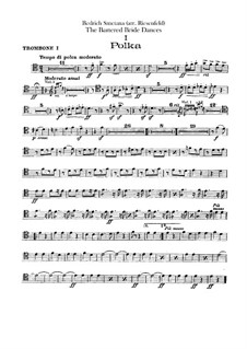 Three Dances: parte trombones by Bedřich Smetana