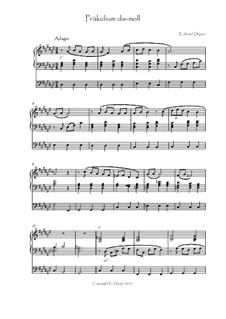 24 leichte Präludien für Orgel: Präludium dis-moll by Eckhard Deppe