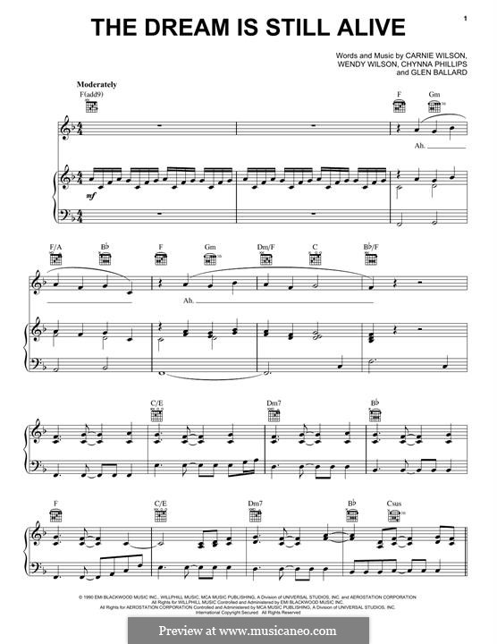 The Dream Is Still Alive (Wilson Phillips): The Dream Is Still Alive (Wilson Phillips) by Glen Ballard