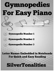 Complete set: Facil para o piano by Erik Satie