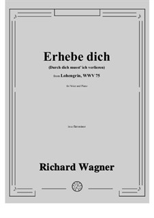 Erhebe dich: A flat minor by Richard Wagner