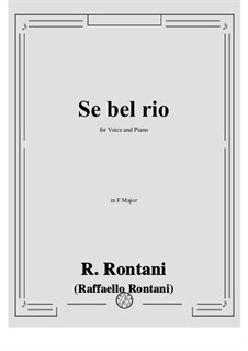 Se bel rio: F Maior by Raffaello Rontani