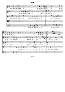 Italian Madrigals, Op.1: No.12 Mi saluta costei, SWV 012 by Heinrich Schütz