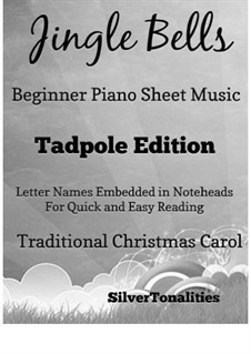 Piano version: For beginner piano (2nd Edition) by James Lord Pierpont