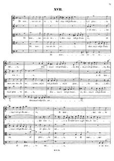 Italian Madrigals, Op.1: No.17 Di marmo siete voi, SWV 017 by Heinrich Schütz