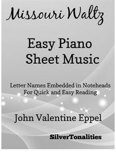 The Missouri Waltz: Facil para o piano by John Valentine Eppel