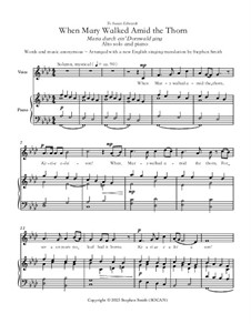 When Mary Walked Amid the Thorn: When Mary Walked Amid the Thorn by Unknown (works before 1850)