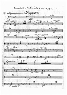 Concert Piece in G Minor, Op.46: Peça para Timpano by Hans Sitt