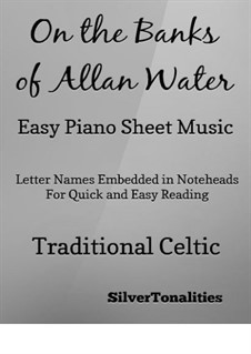 On the Banks of Allan Water: For elementary piano by folklore