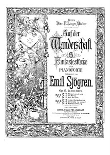 Paa Vandring (Wayfaring Sketches), Op.15: set completo by Emil Sjögren