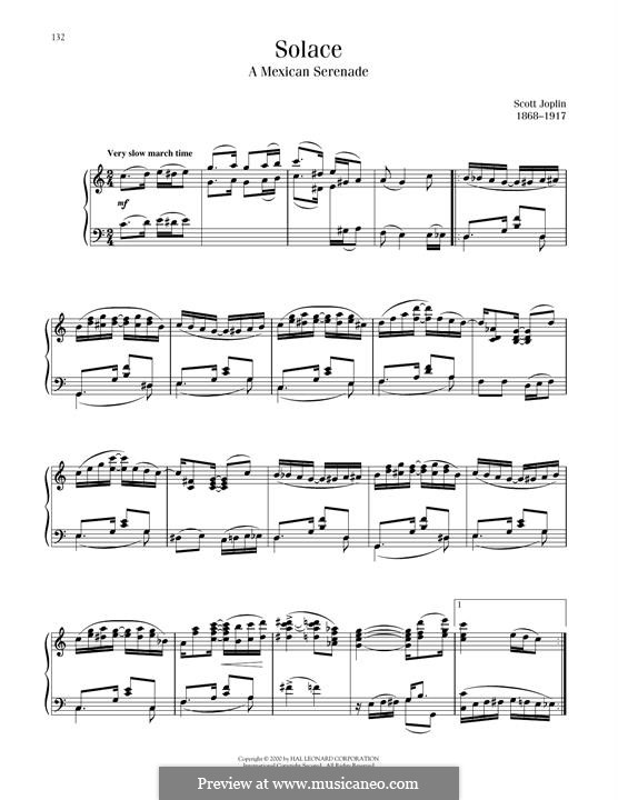 Solace: Para Piano by Scott Joplin