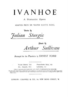 Ivanhoe: ato I by Arthur Seymour Sullivan