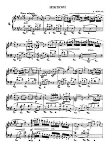 Nocturnes for Piano: Nocturne No.4 by John Field