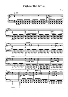 Fight of the devils, Op.2: Fight of the devils by Diego Quiroga