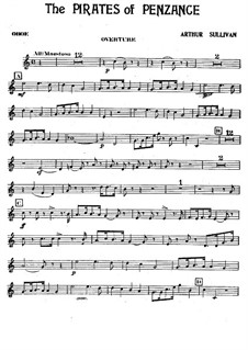 Complete Opera: parte oboes by Arthur Seymour Sullivan