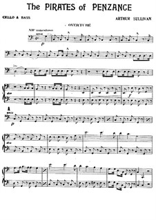 Complete Opera: parte violoncelo e contrabaixo by Arthur Seymour Sullivan