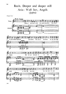 Jephtha, HWV 70: Waft her angels through the skies by Georg Friedrich Händel