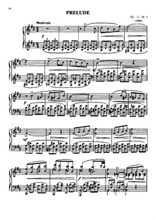 Three Piano Pieces, Op.11: No.1 introdução by Anatoly Lyadov