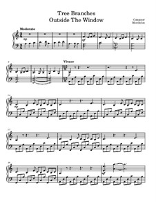 Tree Branches Outside The Window: Tree Branches Outside The Window by Helena D