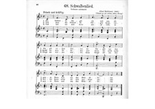 Swallow Song: Swallow Song by Albert Methfessel