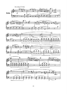 Sonata No.454 in C Major, K.309 L.454 P.333: Para Piano by Domenico Scarlatti