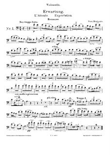 Expectation for Cello and Piano: parte Solo by Stanisław Moniuszko