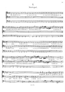 Madrigal 'Armato il cor': Madrigal 'Armato il cor' by Claudio Monteverdi
