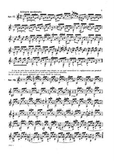 Twenty-Five Progressive Etudes, Op.60: Etudes No.17-19 by Fernando Sor