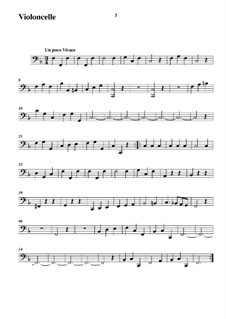 Trio Sonata No.6, WK 122: Movimento II - parte em violoncelo by Carl Friedrich Abel